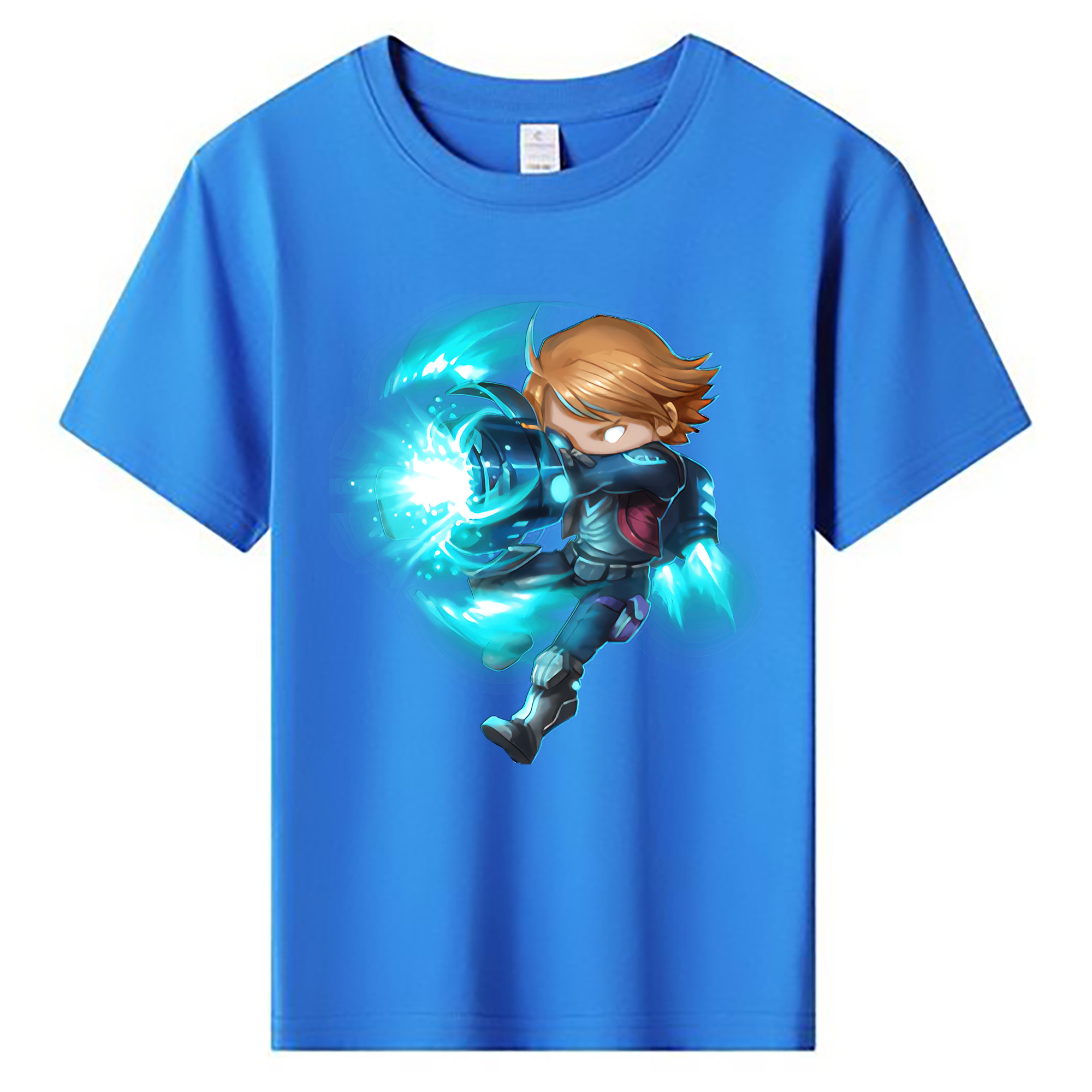 （画像用） リーグ・オブ・レジェンド League of Legends LOL 綿100％キッズTシャツ（フロントプリント）